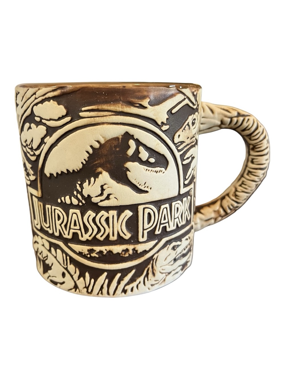 Jurassic Park 3D Sculptured Ceramic Mug Universal Studios